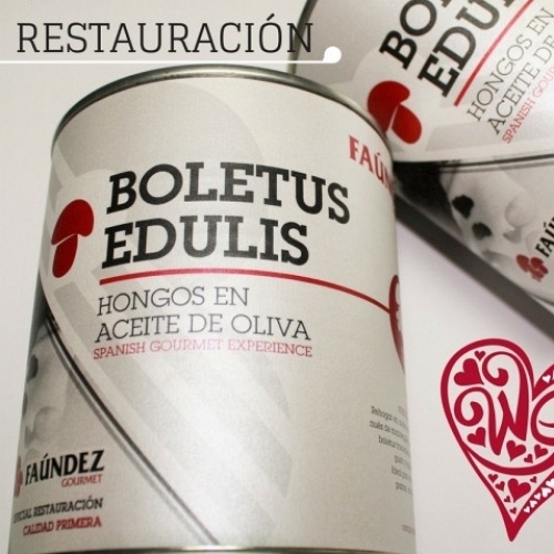 Boletus Edulis en Aceite de Oliva Primera 480g (Hongos Troceados)