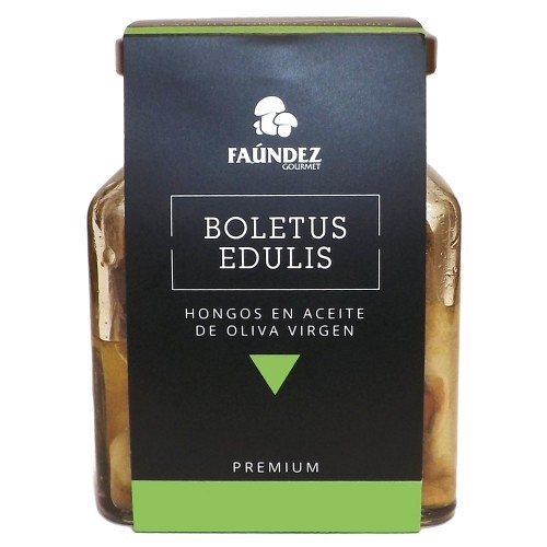 Boletus Edulis En Aceite de Oliva Premium 250g (Hongos Troceados)