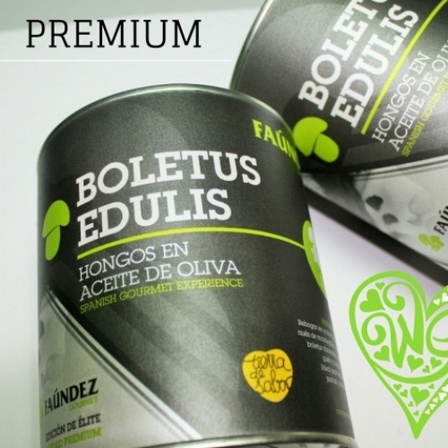 Canned Boletus Edulis In Premium Olive Oil 480g
